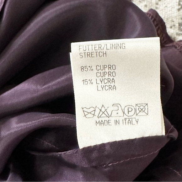 Jil Sander Purple Silk Blend Sleeveless Dress - Picture 11 of 11